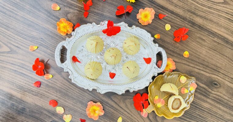 Modak with Gulab Jamun